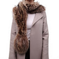MARNI FUR STOLE WITH POCKETS