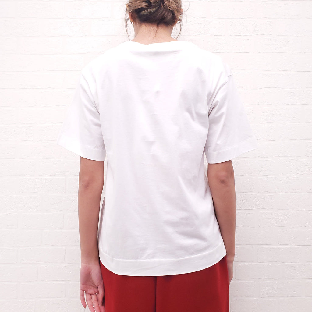 MARNI X BRUNO BONETTO FLOWER T-SHIRT - SIZE 40