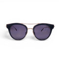 MAX MARA BLACK AND GOLD SUNGLASSES