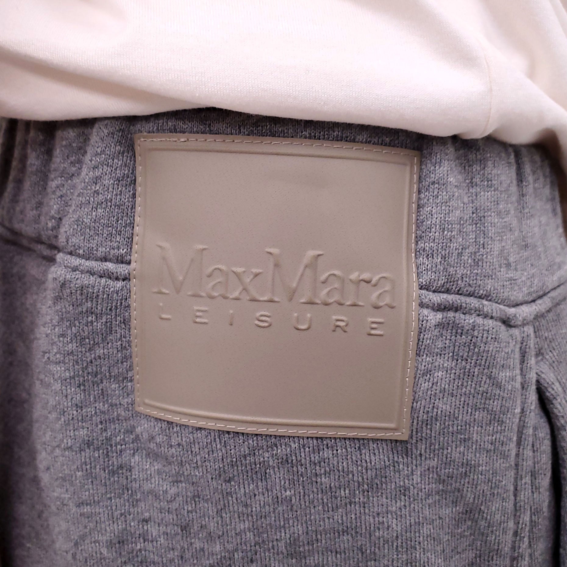 MAX MARA LEISURE GREY SWEATPANTS - SIZE M