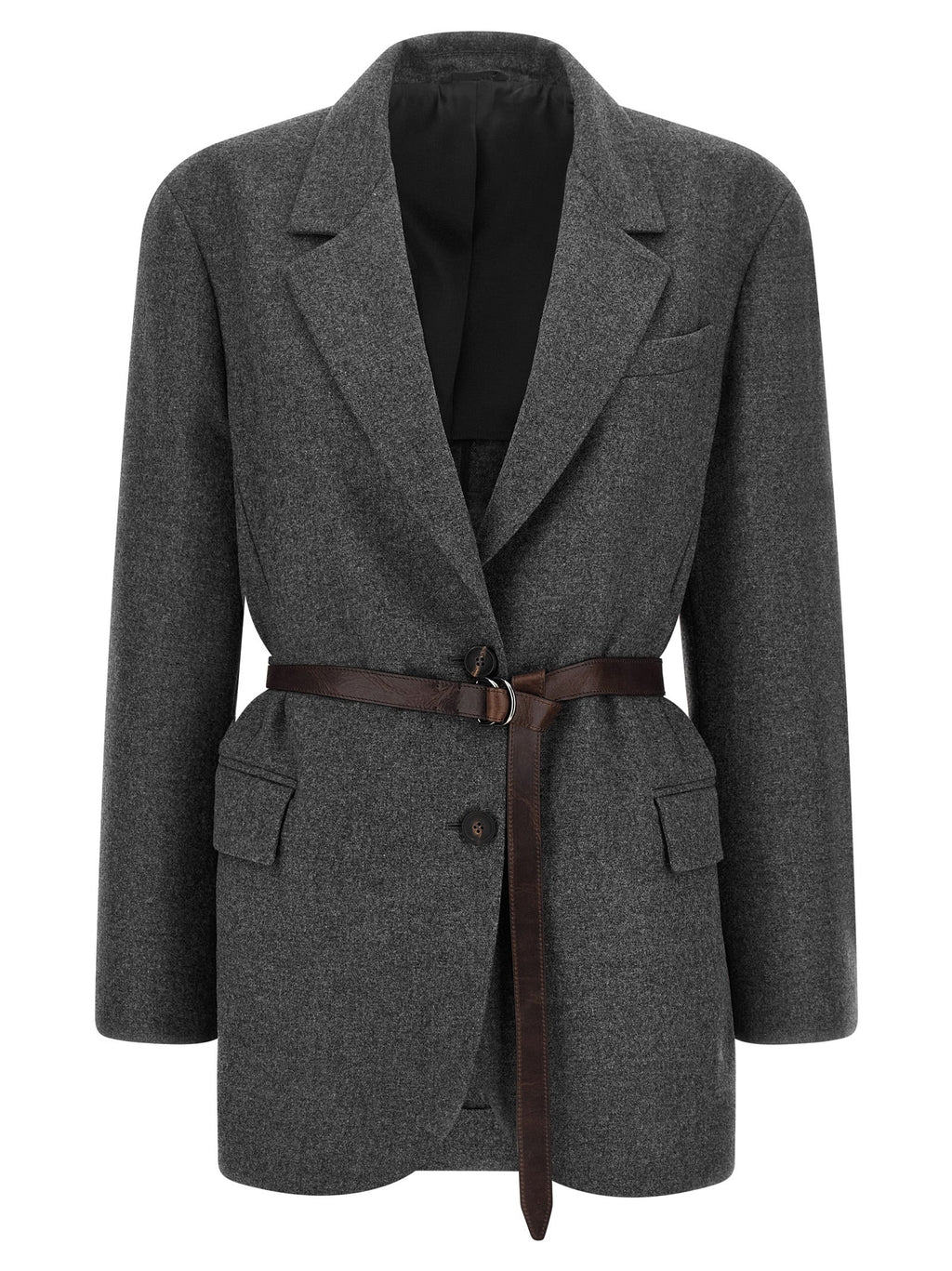 Brunello Cucinelli Women Single-Breasted Blazer