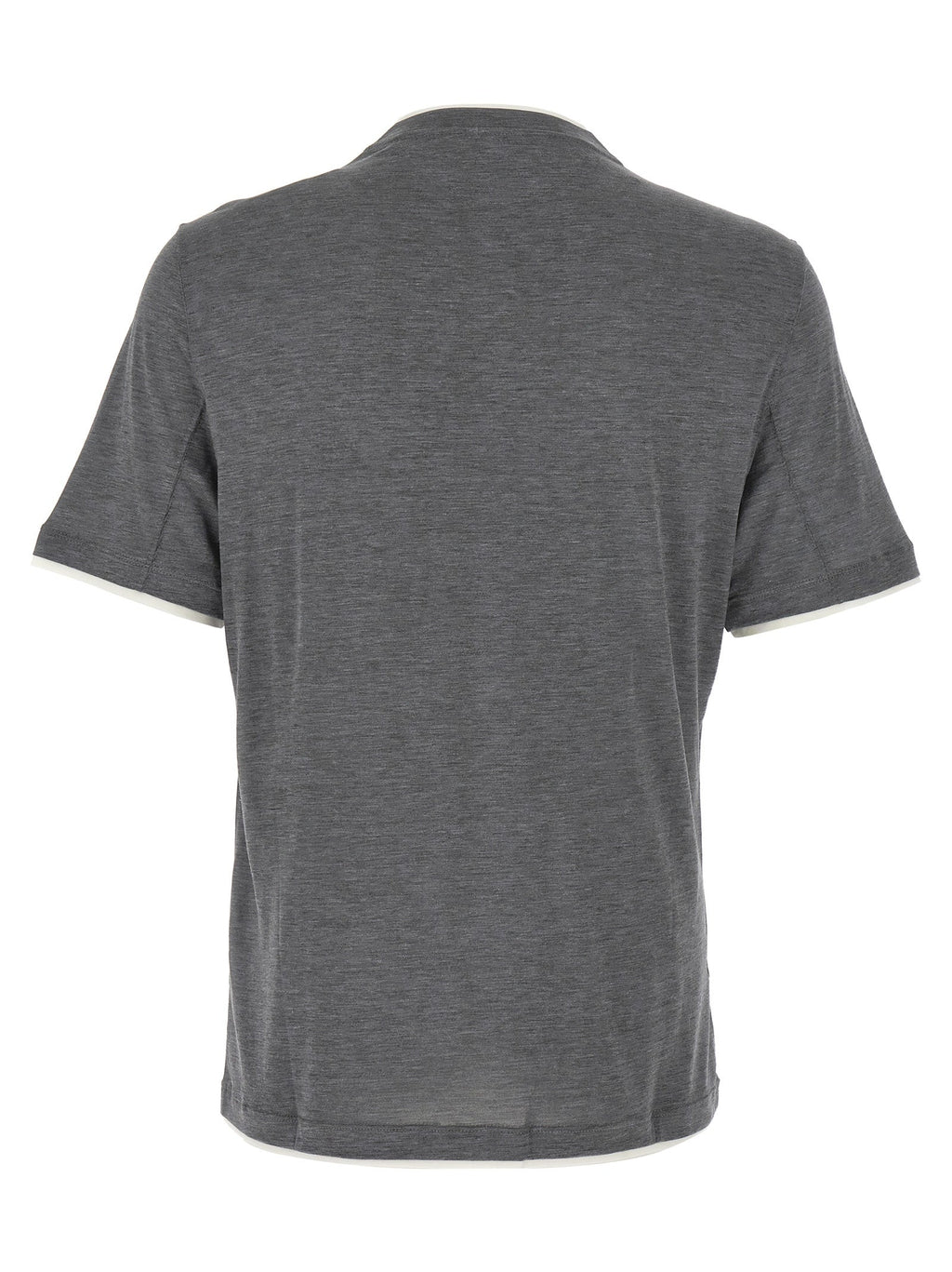 Brunello Cucinelli Men Layered T-Shirt