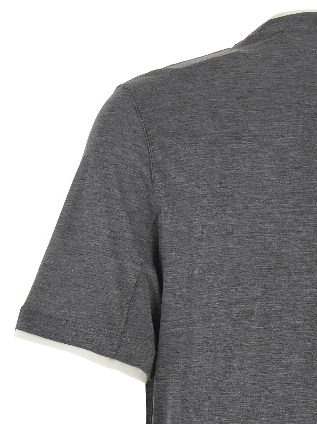 Brunello Cucinelli Men Layered T-Shirt