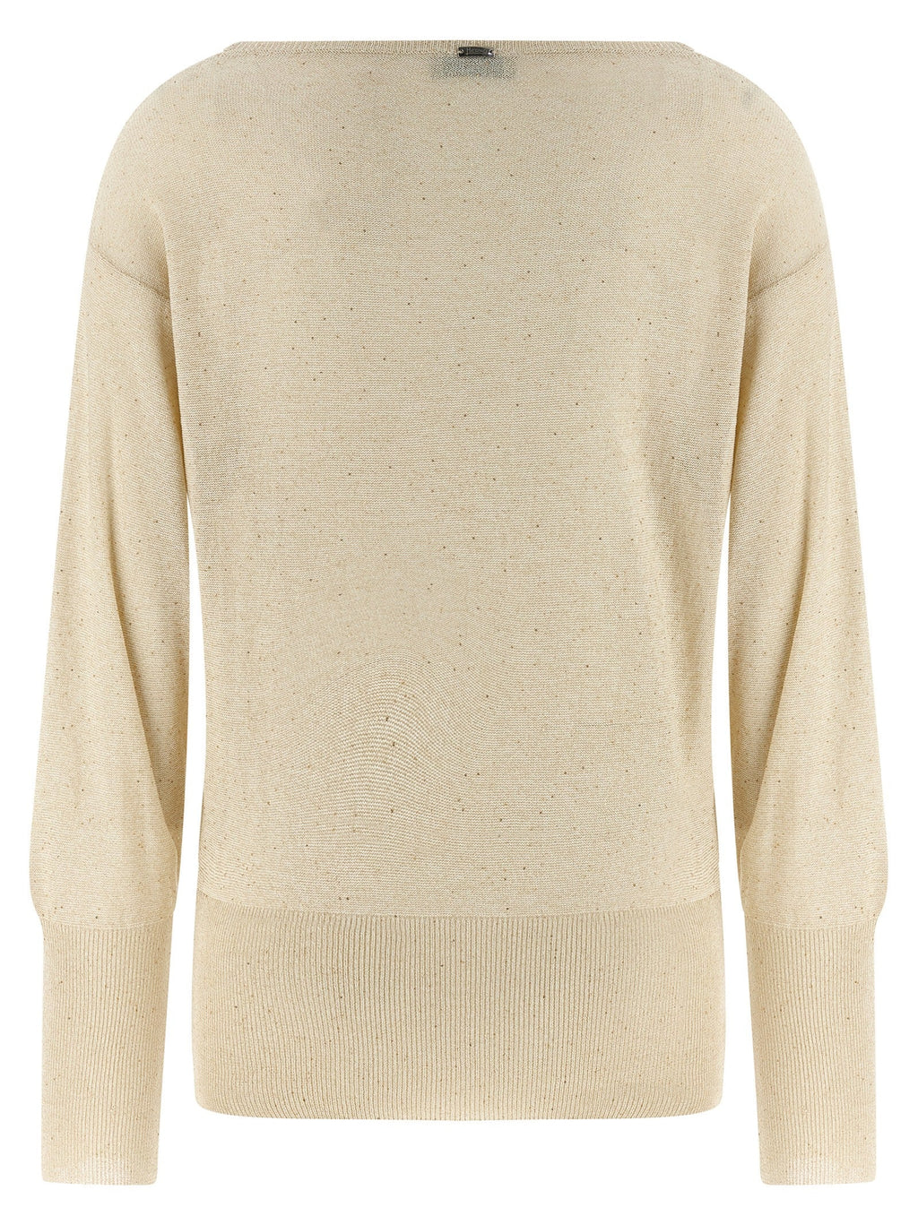 Herno Women Lamé And Sequin Yarn Sweater