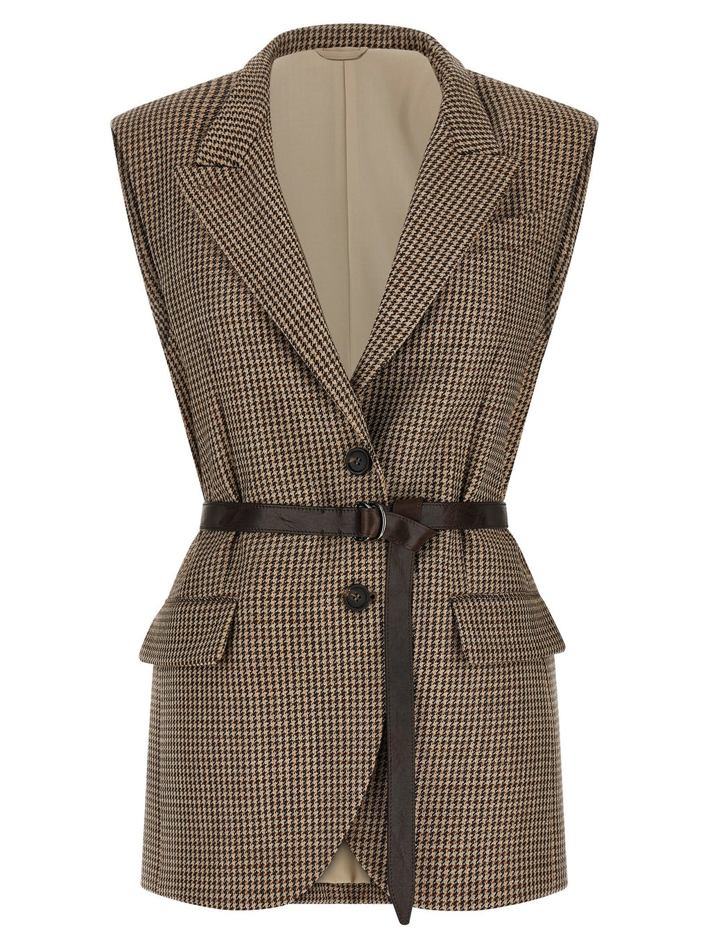 Brunello Cucinelli Women Belted Vest
