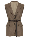 Brunello Cucinelli Women Belted Vest