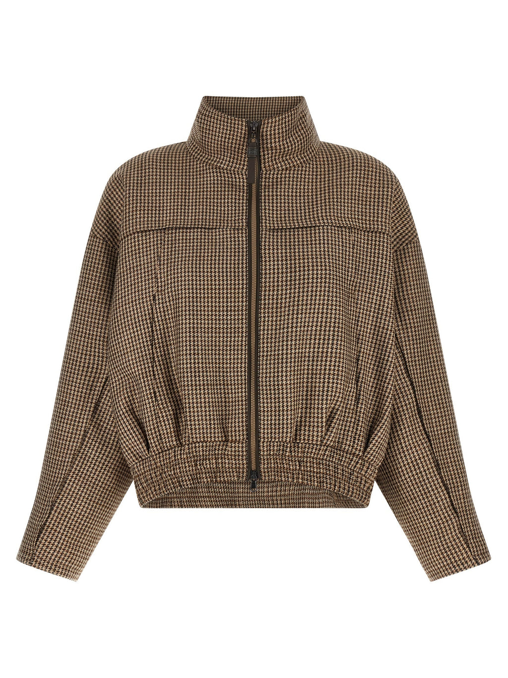 Brunello Cucinelli Women 'Shiny Zipper Pull' Jacket