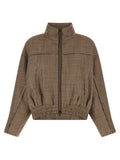 Brunello Cucinelli Women 'Shiny Zipper Pull' Jacket