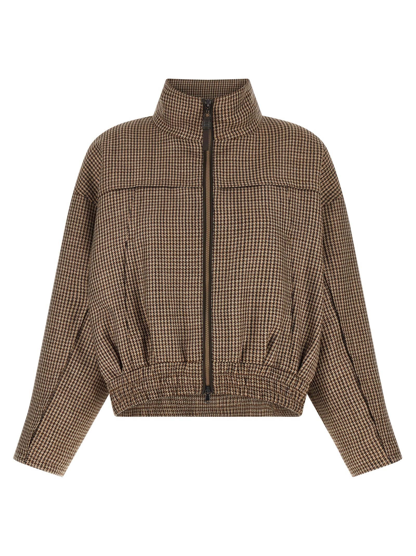 Brunello Cucinelli Women 'Shiny Zipper Pull' Jacket