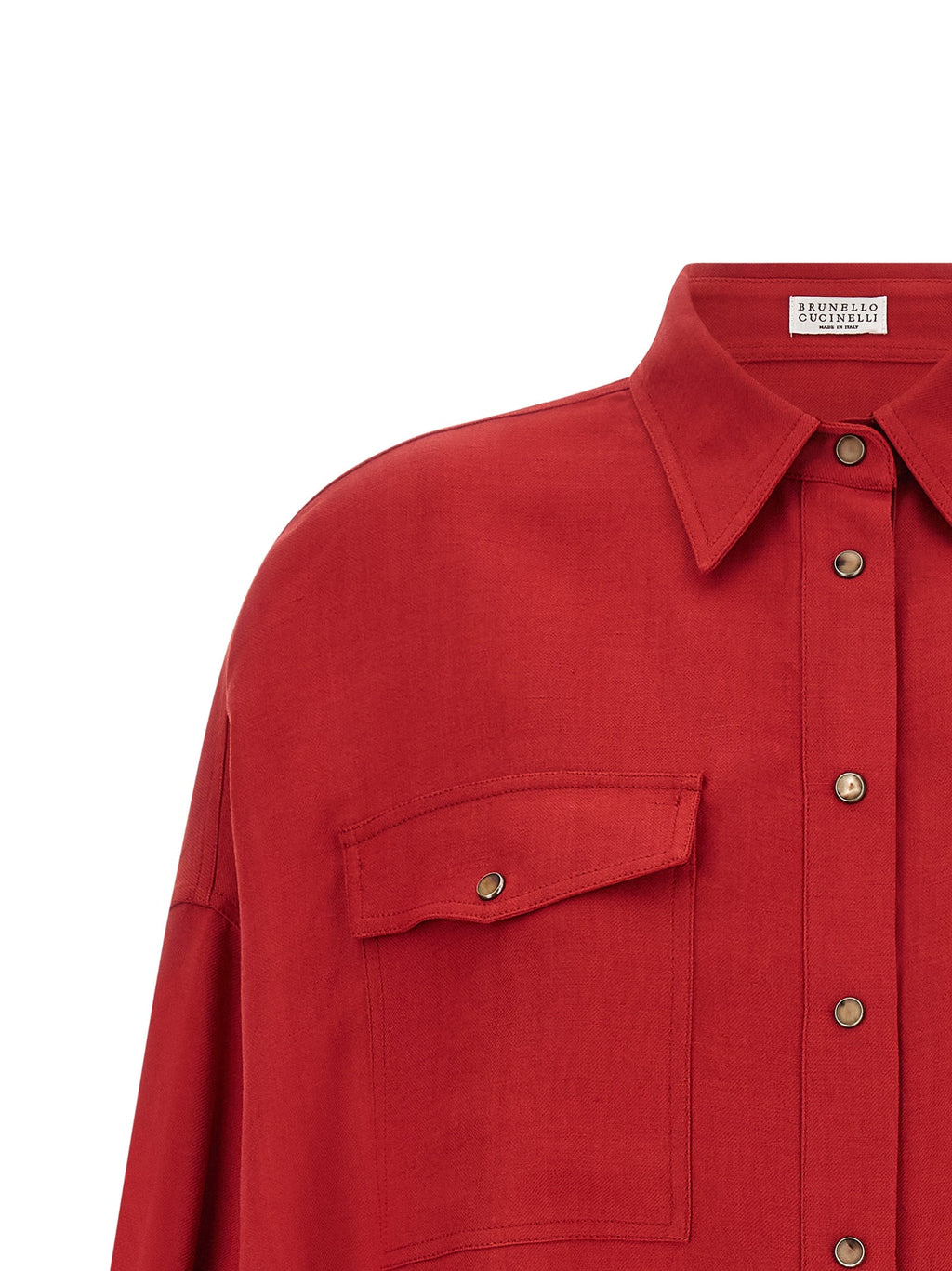 Brunello Cucinelli Women Twill Shirt