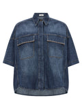 Brunello Cucinelli Women Lightweight Denim Shirt