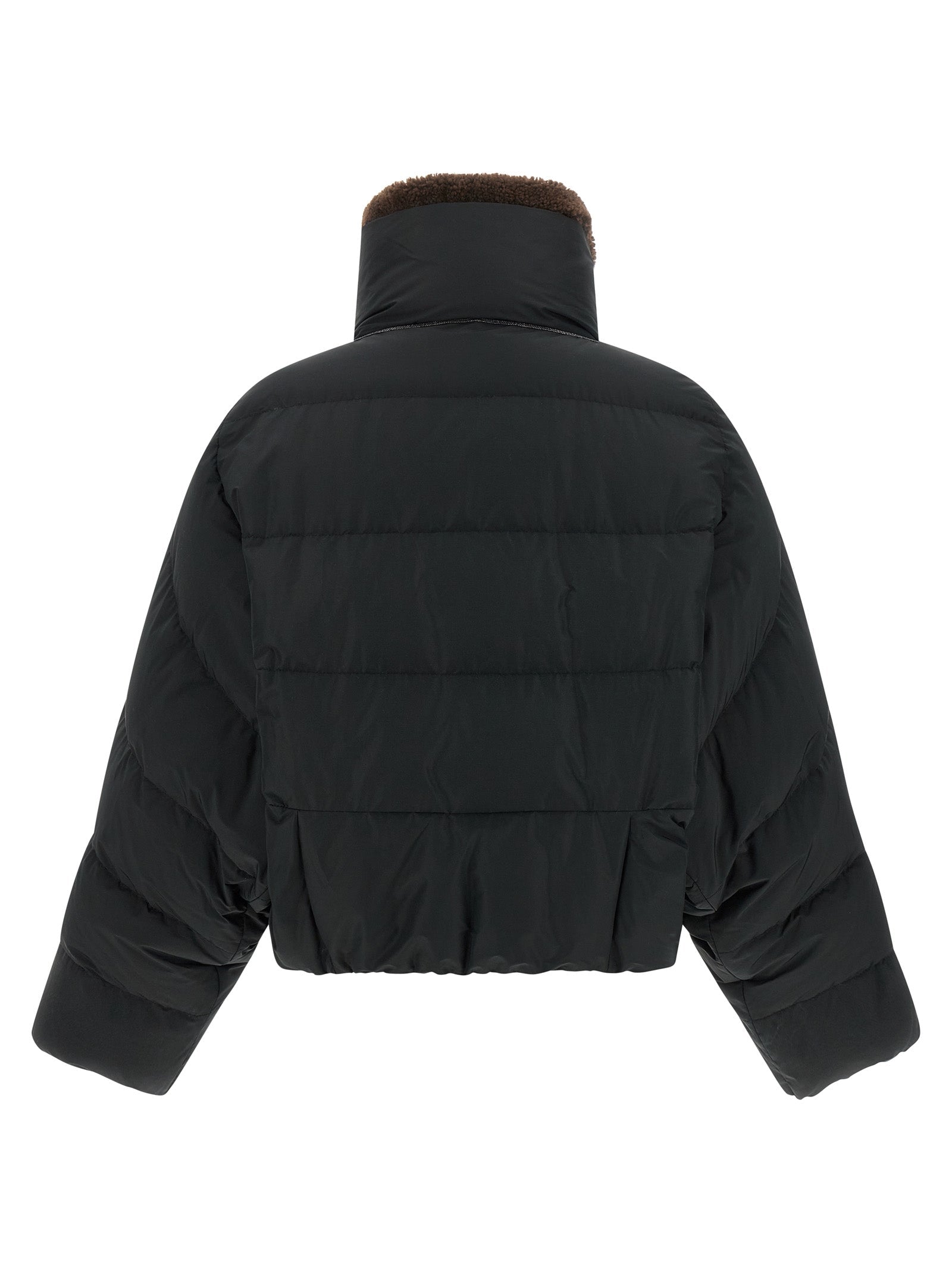 Brunello Cucinelli Women Cropped Down Jacket