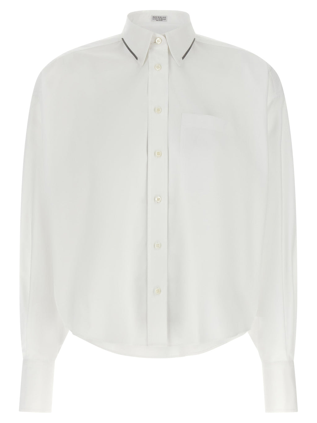 Brunello Cucinelli Women 'Shiny Trim' Shirt