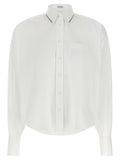 Brunello Cucinelli Women 'Shiny Trim' Shirt