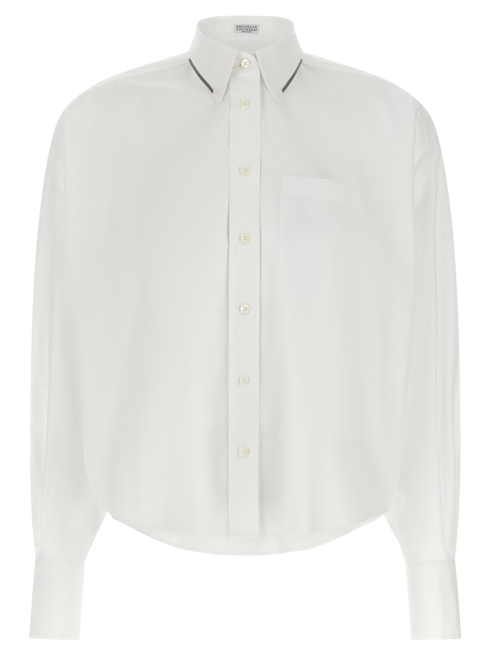 Brunello Cucinelli Women 'Shiny Trim' Shirt