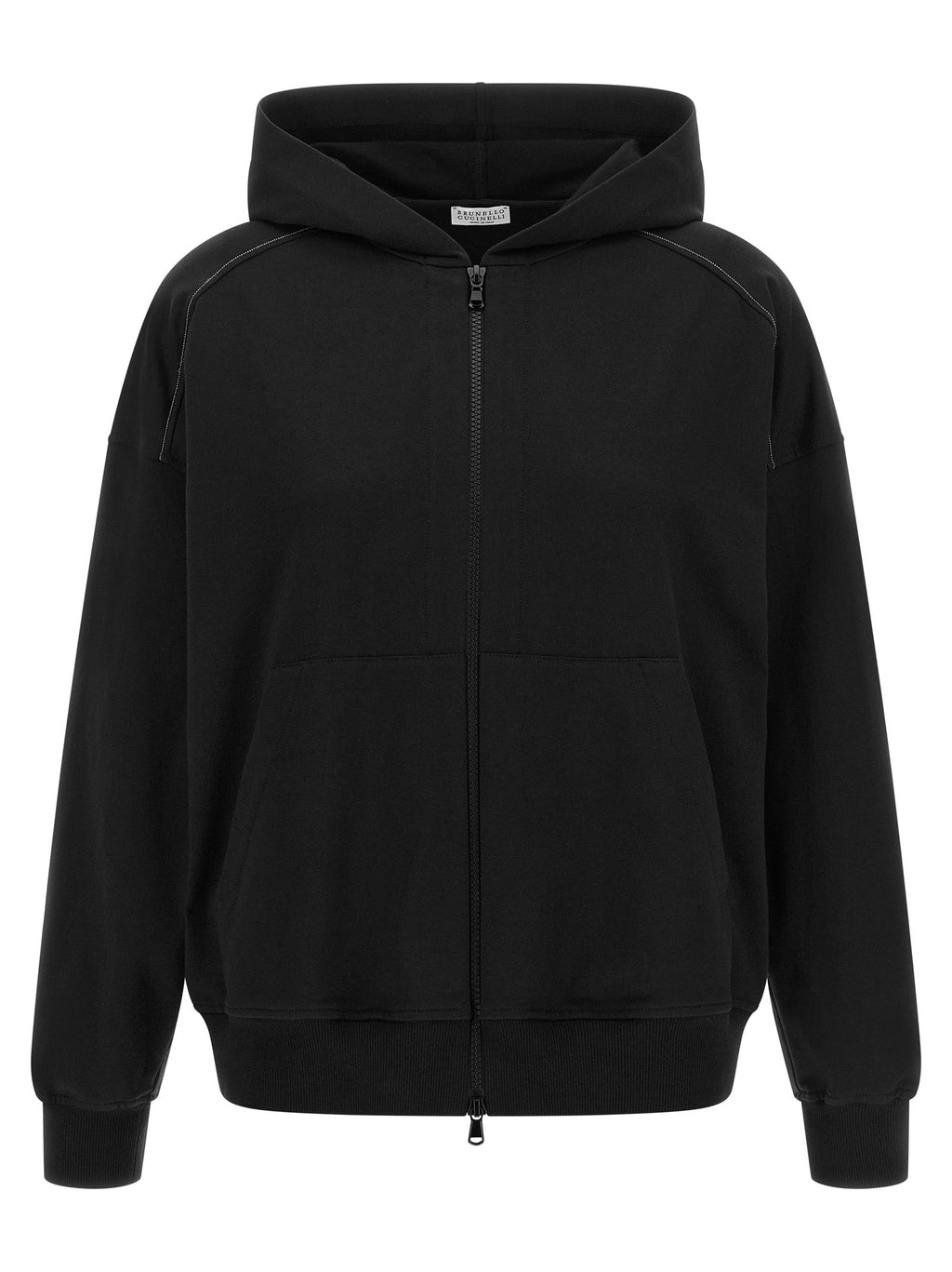 Brunello Cucinelli Women 'Shiny Trims' Hoodie