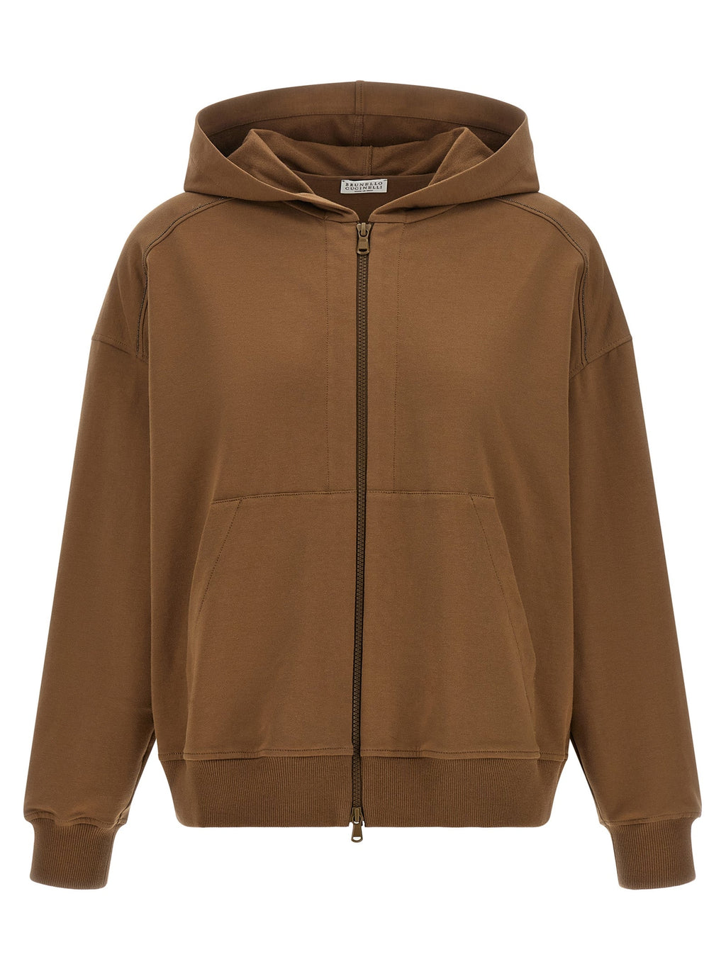 Brunello Cucinelli Women 'Shiny Trims' Hoodie