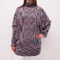 MISSONI MUTLI-COLOUR TURTLENECK SWEATER - SIZE 46
