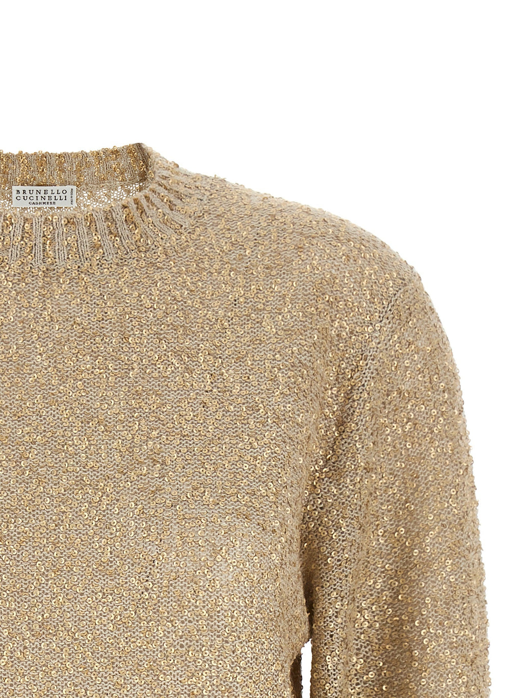 Brunello Cucinelli Women Micro Sequin Sweater