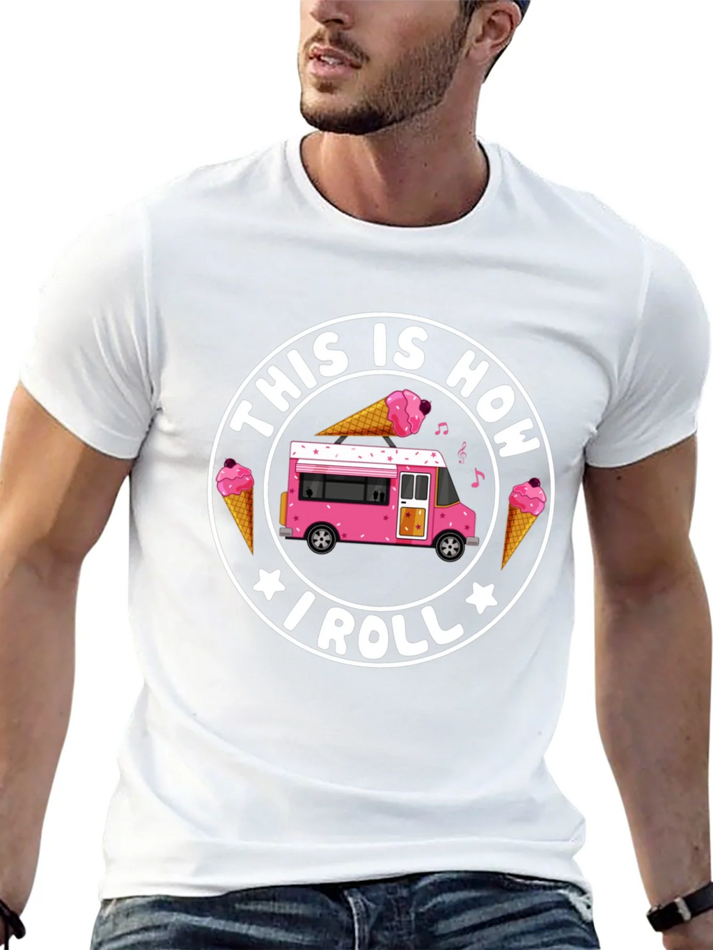 This Is How I Roll Ice Cream T-Shirt