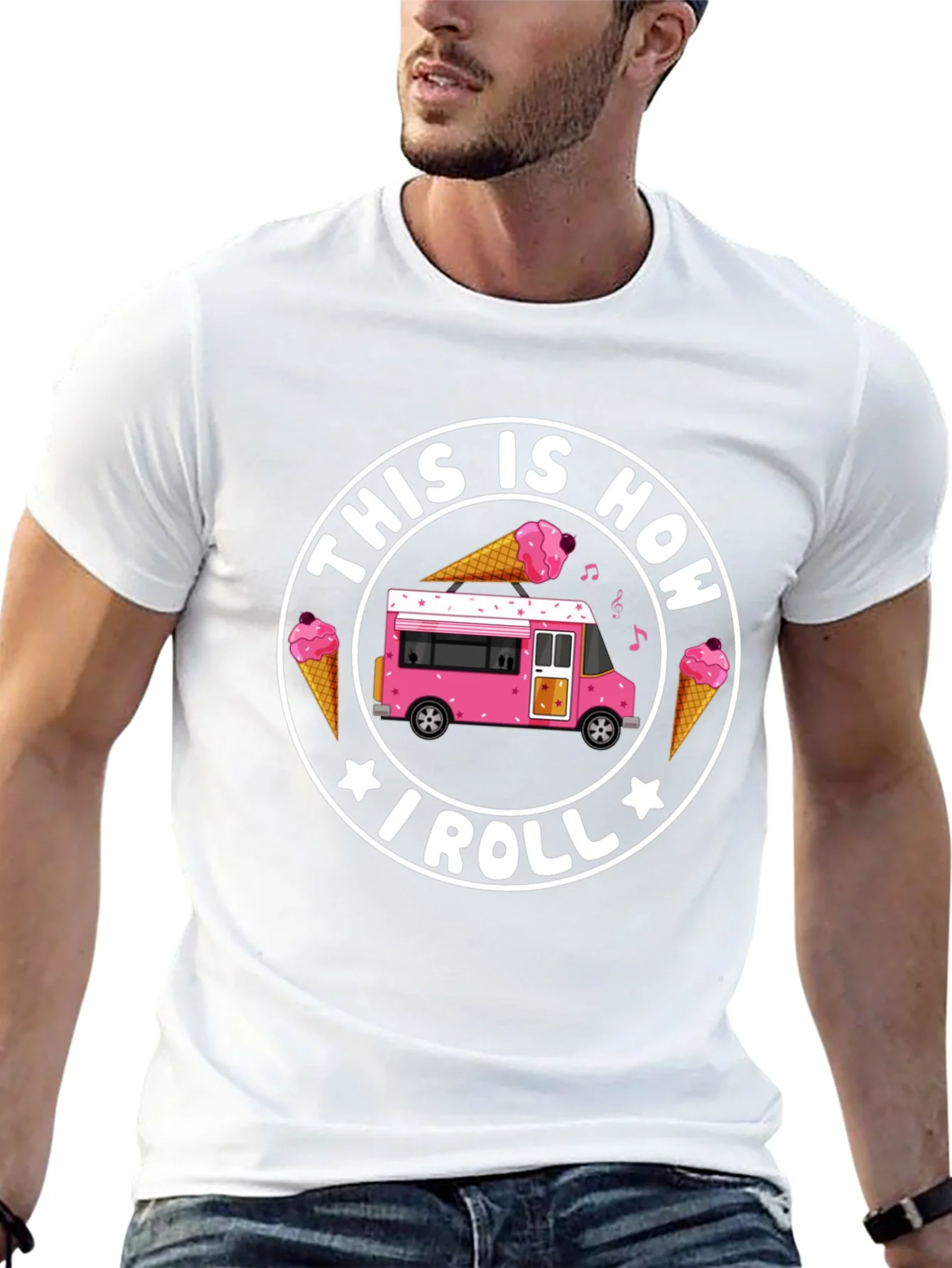 This Is How I Roll Ice Cream T-Shirt