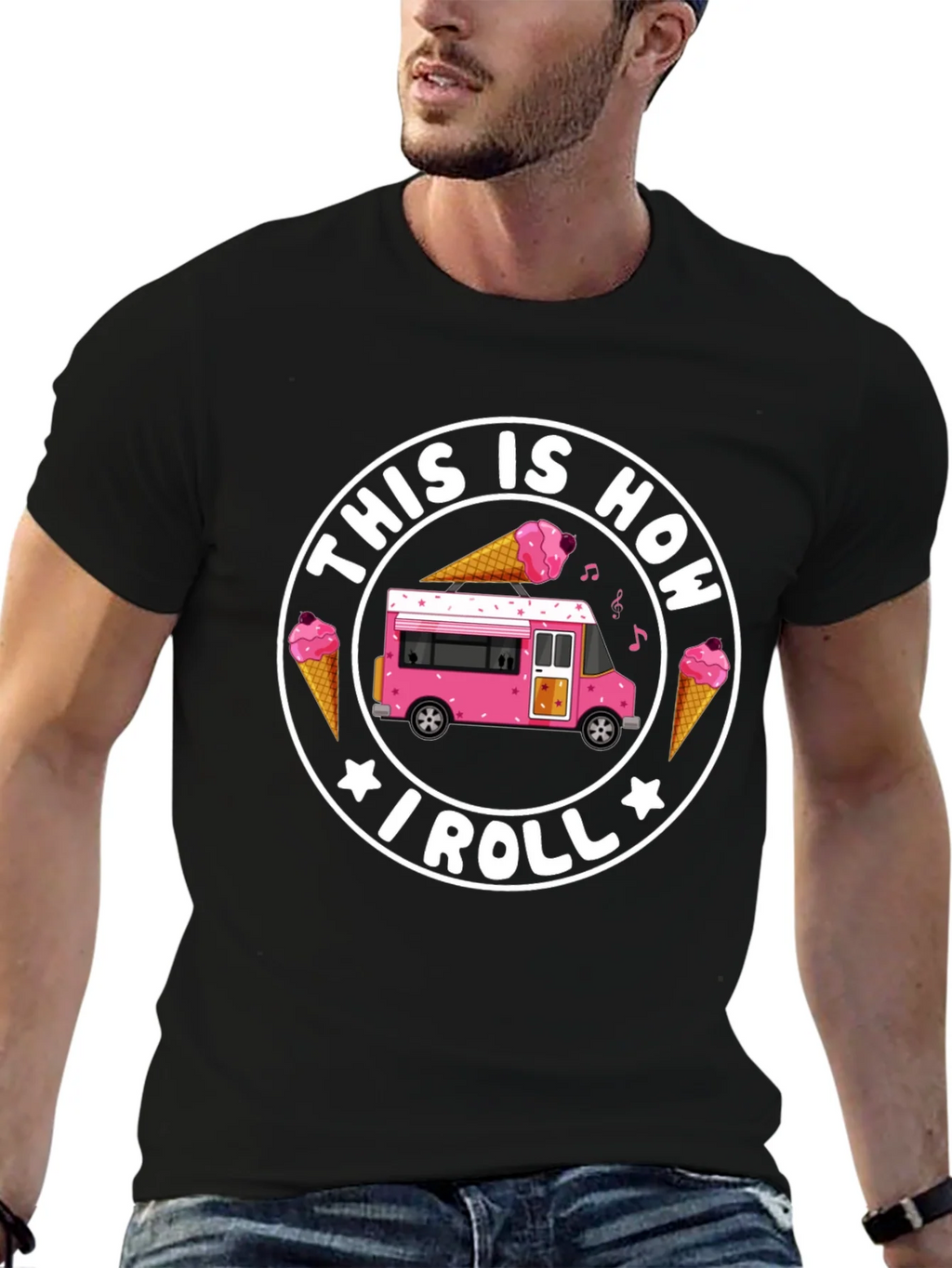 This Is How I Roll Ice Cream T-Shirt