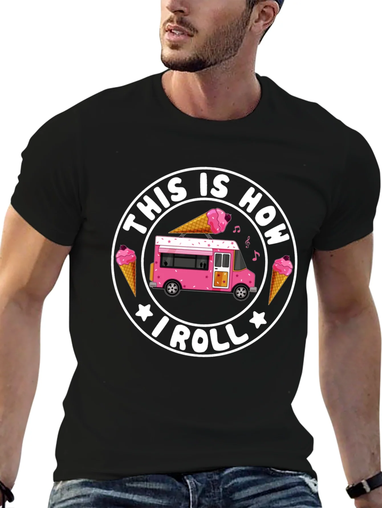 This Is How I Roll Ice Cream T-Shirt