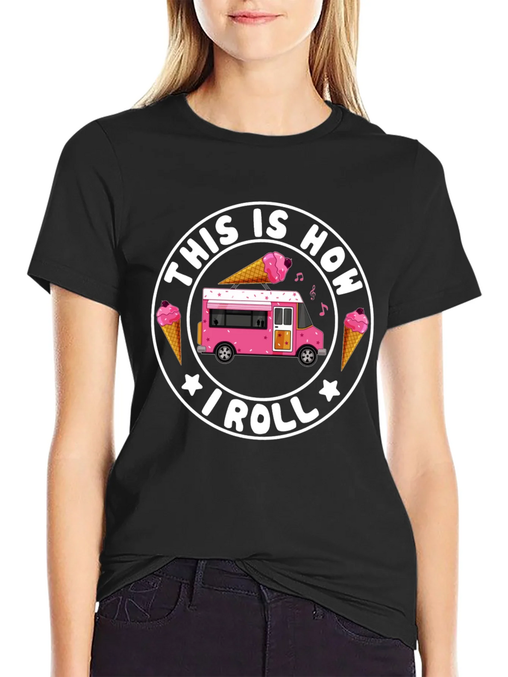 This Is How I Roll Ice Cream T-Shirt