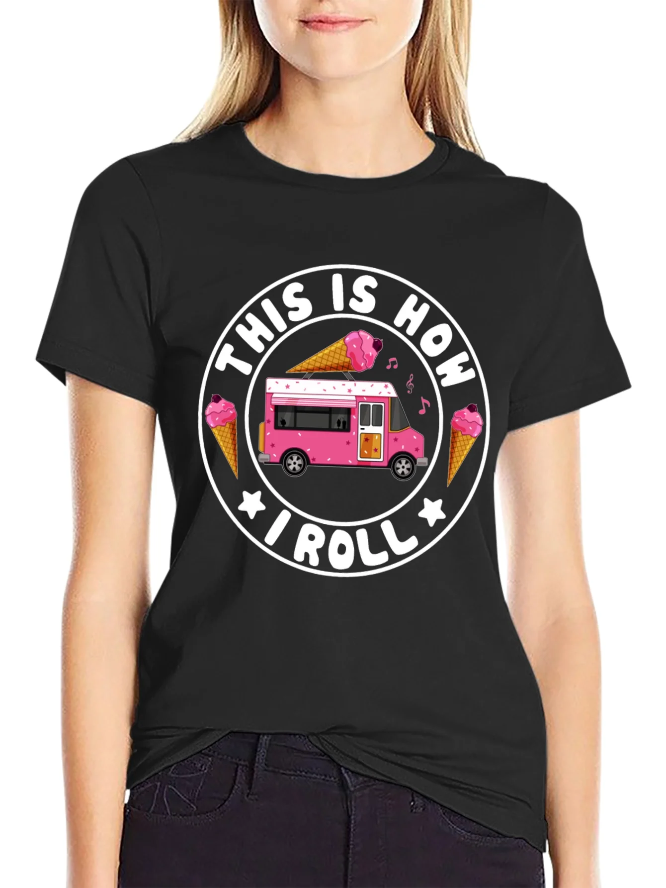 This Is How I Roll Ice Cream T-Shirt