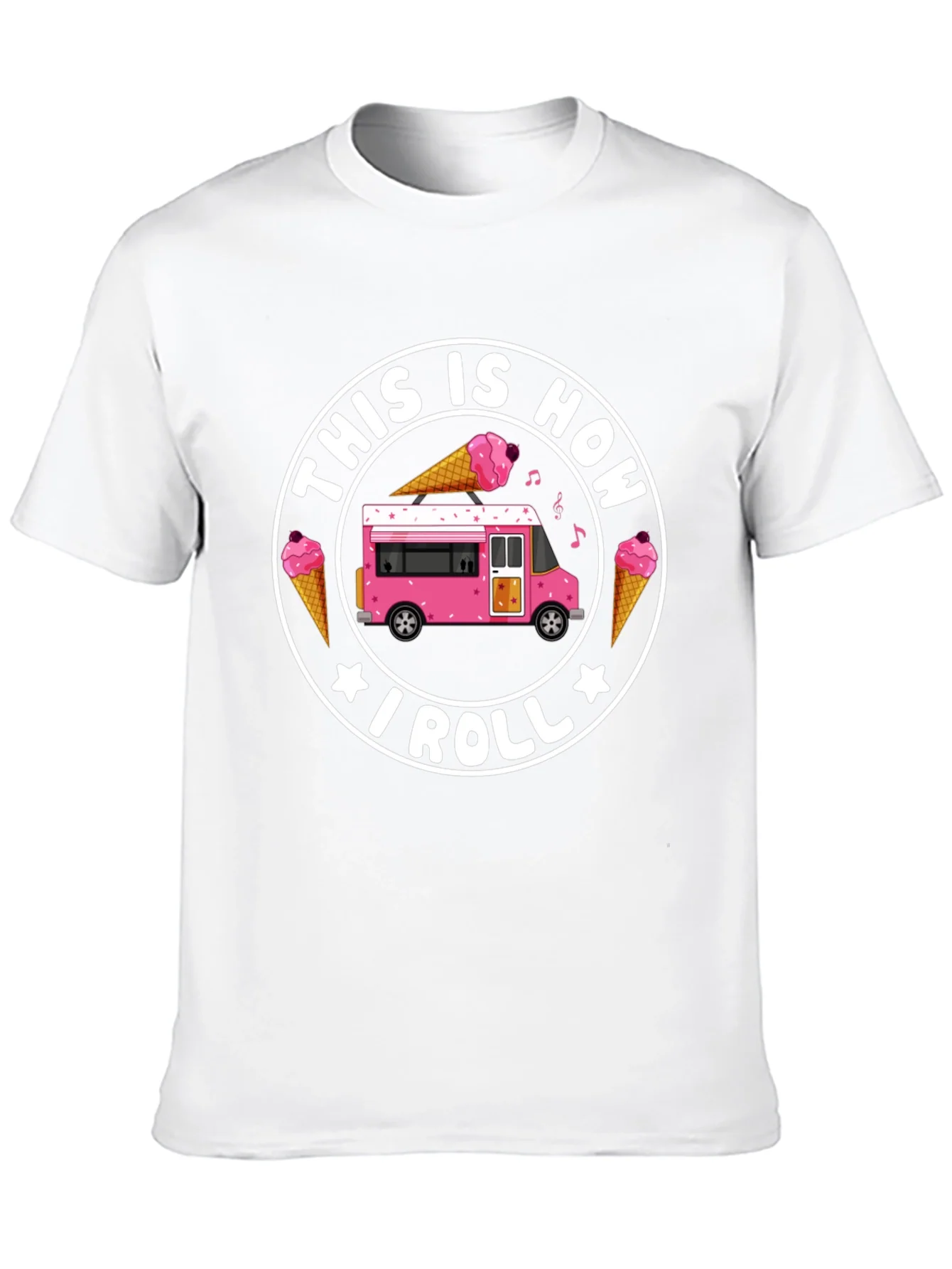 This Is How I Roll Ice Cream T-Shirt