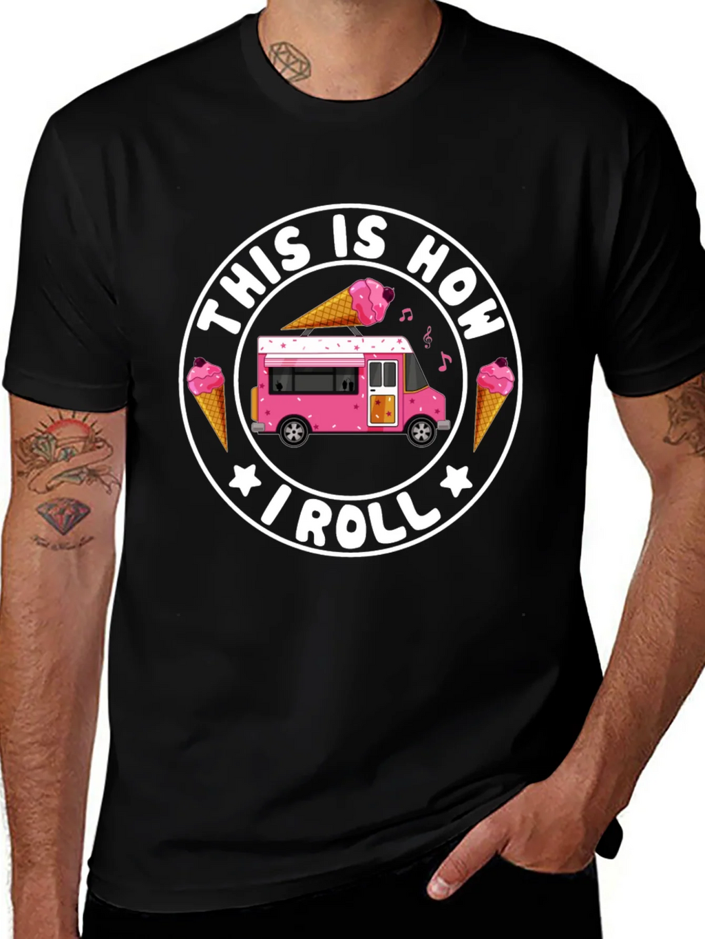 This Is How I Roll Ice Cream T-Shirt