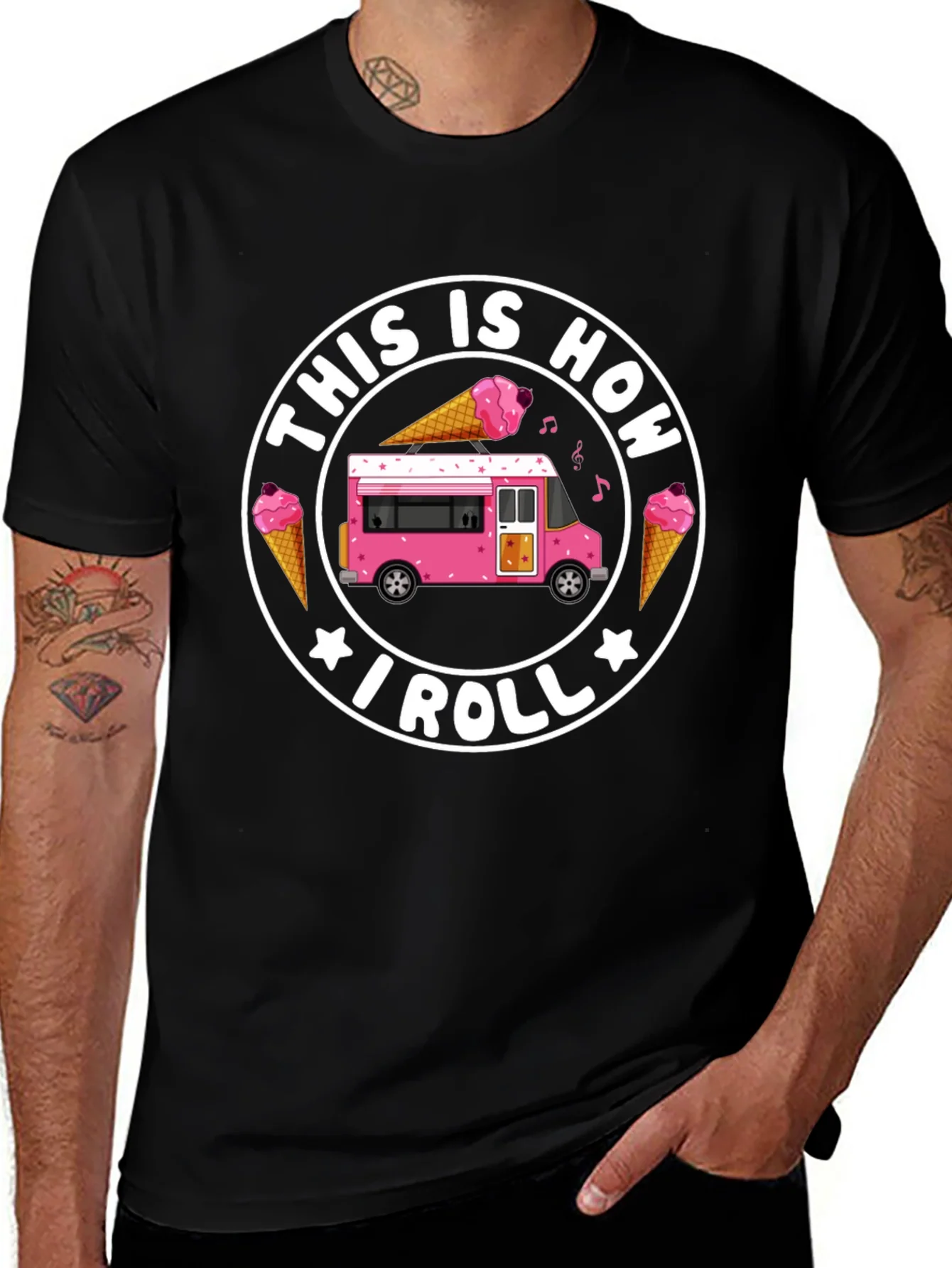 This Is How I Roll Ice Cream T-Shirt