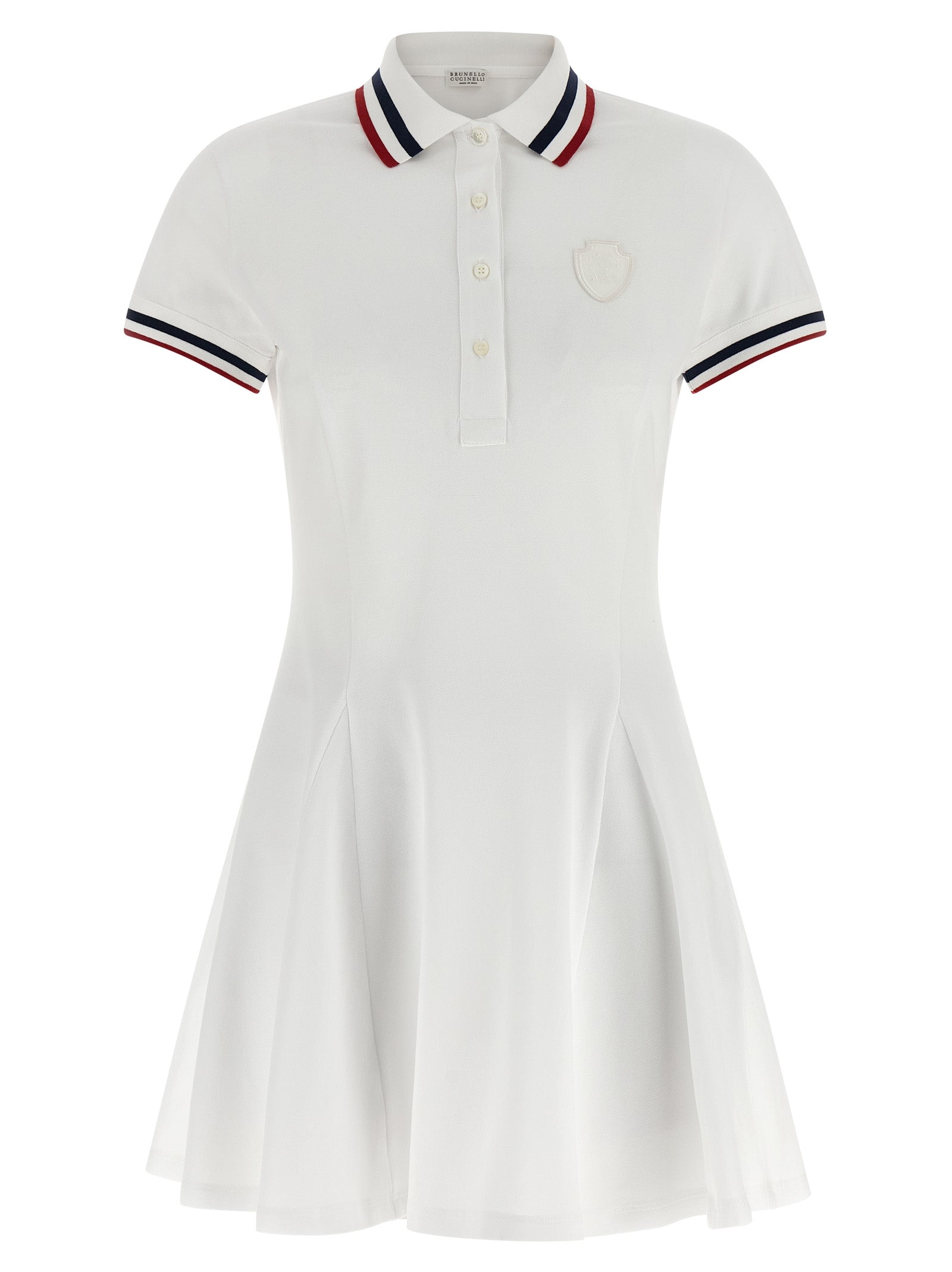 Brunello Cucinelli Women Logo Embroidery Tennis Dress