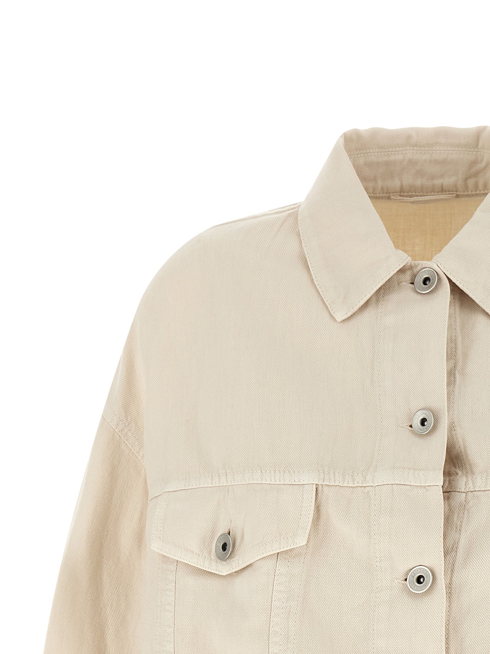 Brunello Cucinelli Women Linen Cotton Jacket