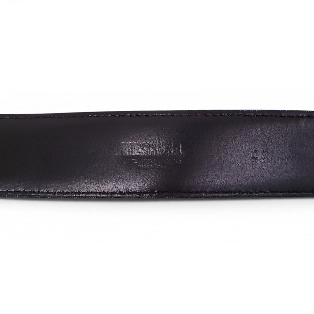 MOSCHINO CHEAP AND CHIC DENIM BELT - SIZE 44