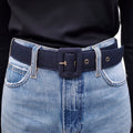 MOSCHINO CHEAP AND CHIC DENIM BELT - SIZE 44