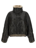 Brunello Cucinelli Women Padded Leather Jacket