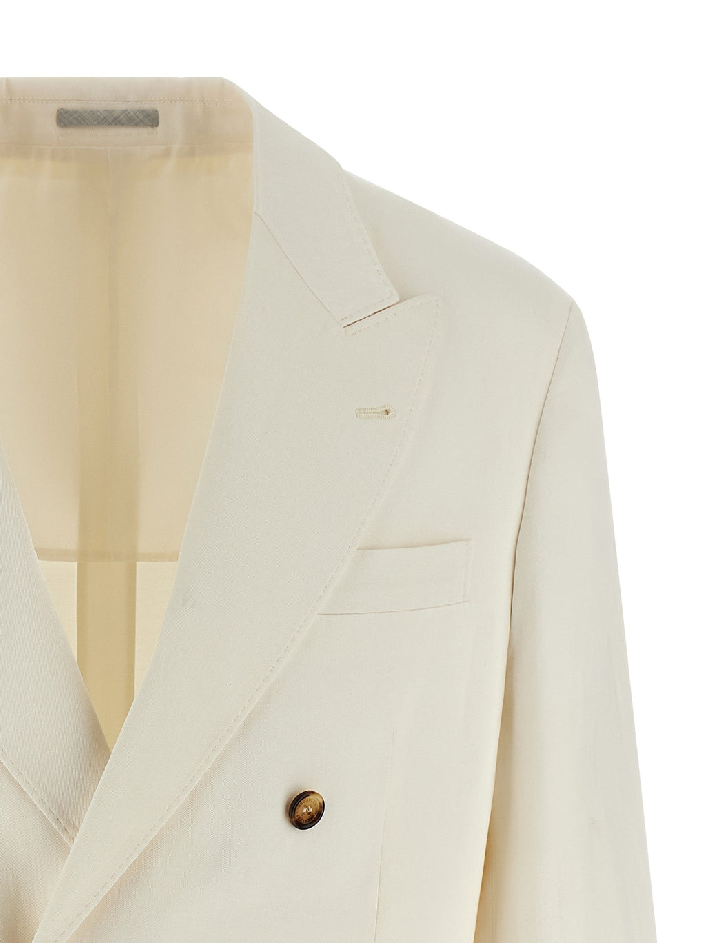 Brunello Cucinelli Men Linen Silk Blazer