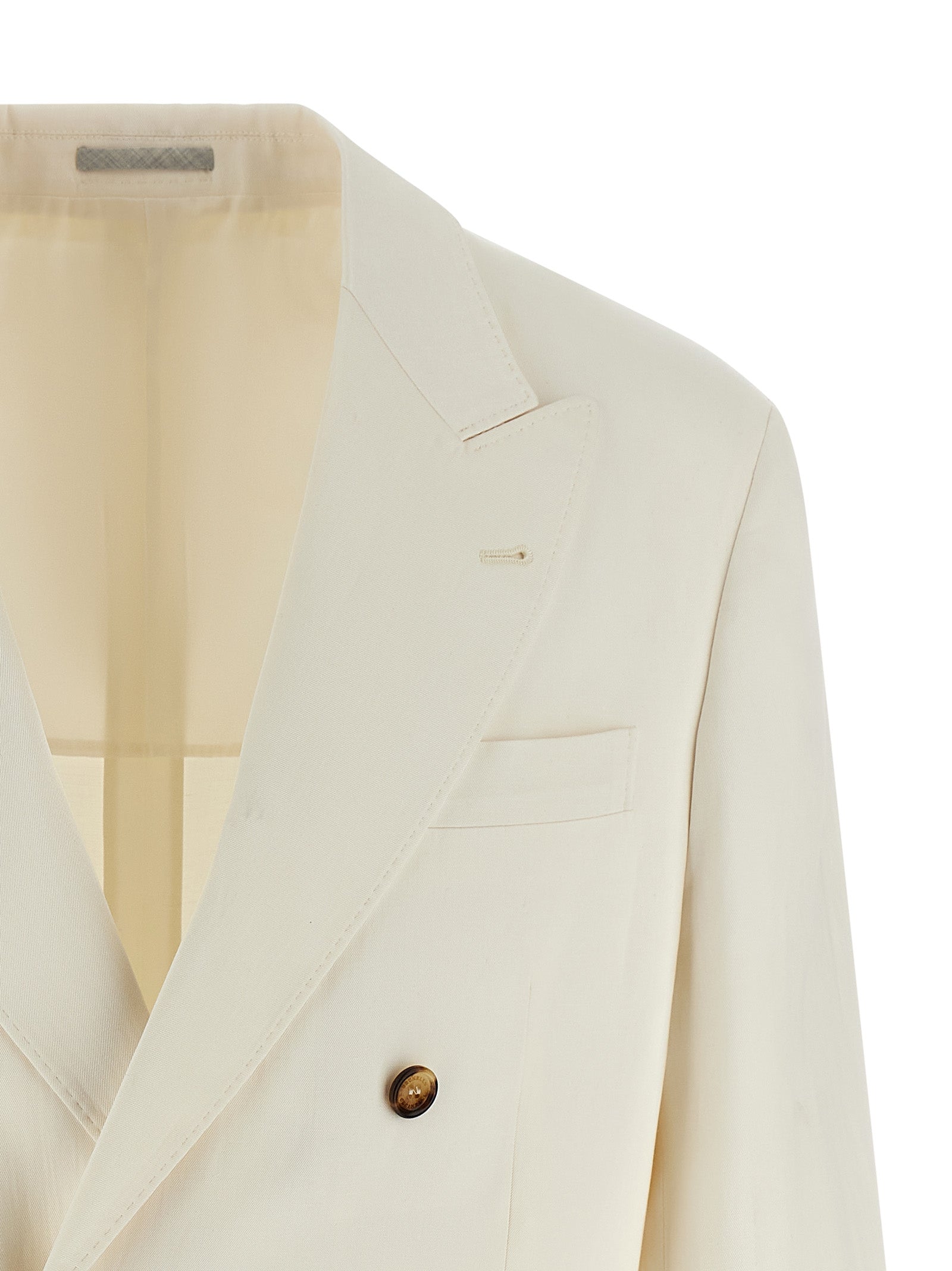 Brunello Cucinelli Men Linen Silk Blazer