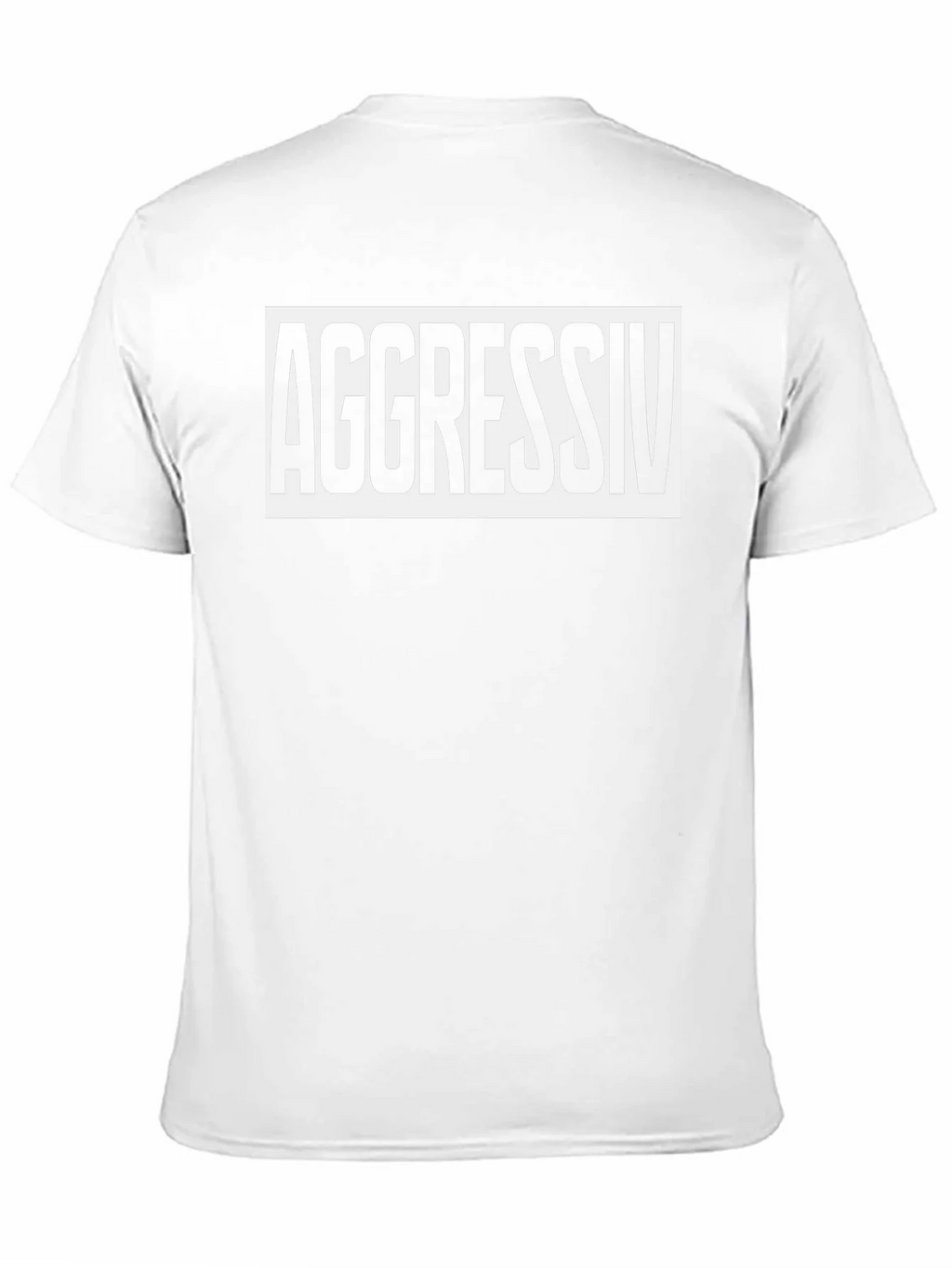Aggressiv Graphic Tee - Bold Statement T-Shirt