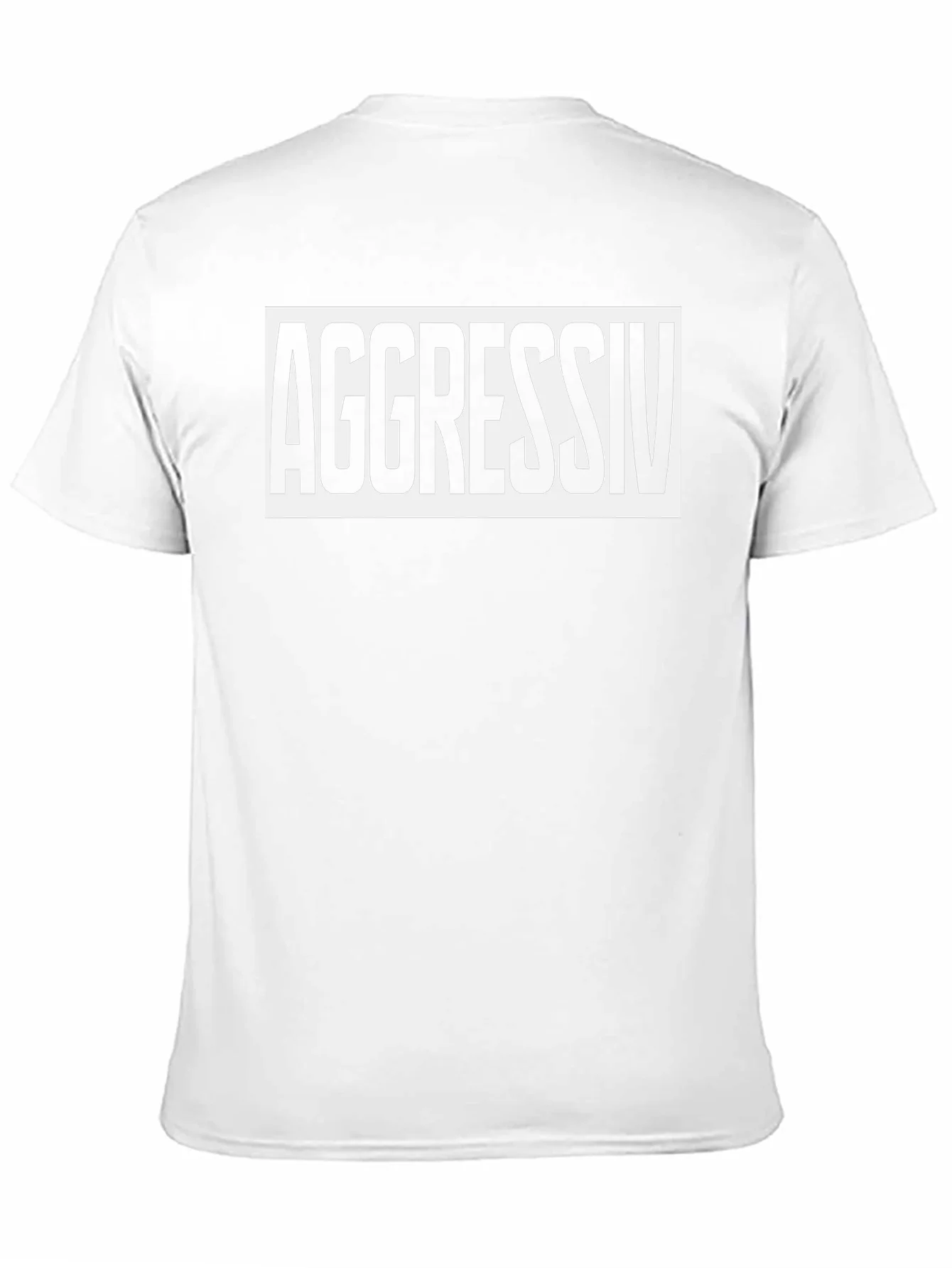 Aggressiv Graphic Tee - Bold Statement T-Shirt
