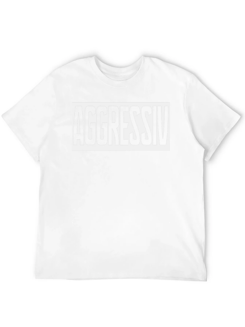 Aggressiv Graphic Tee - Bold Statement T-Shirt