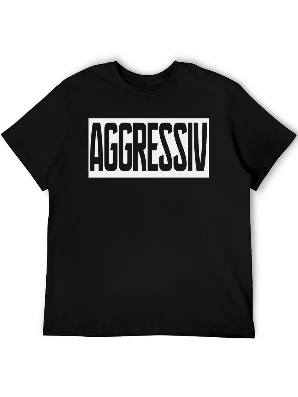 Aggressiv Graphic Tee - Bold Statement T-Shirt