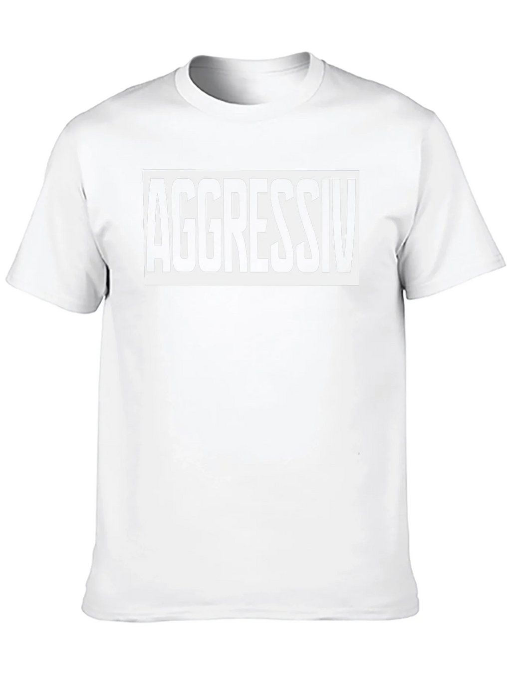 Aggressiv Graphic Tee - Bold Statement T-Shirt