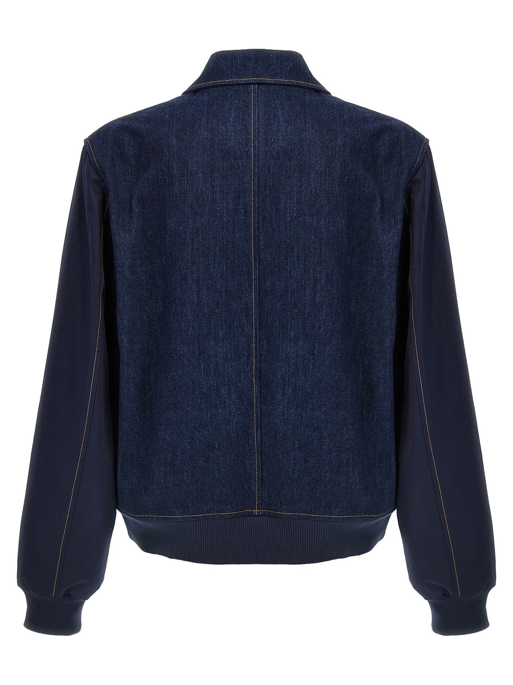 Wales Bonner Men 'The Echo Denim Varsity' Jacket