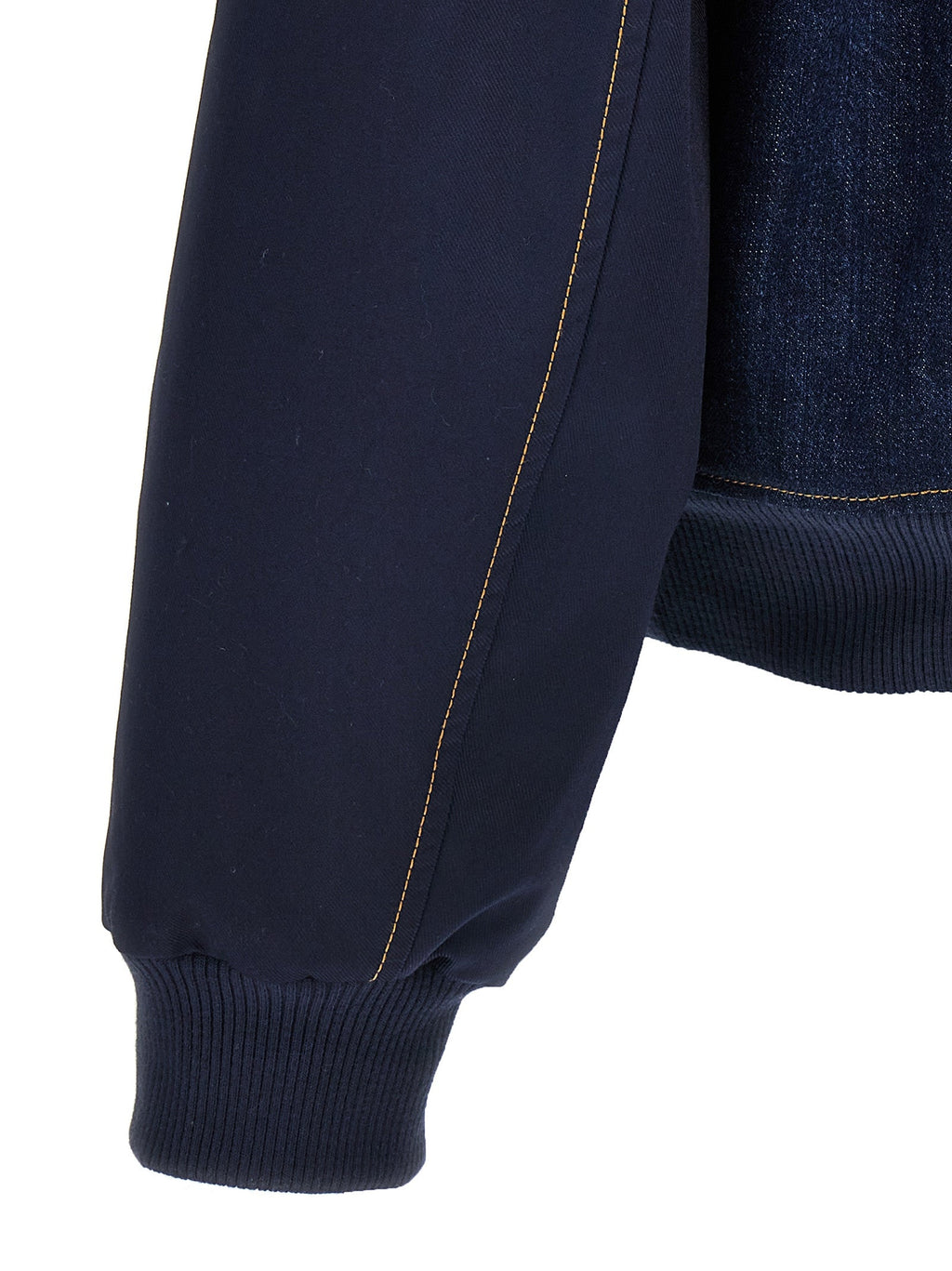 Wales Bonner Men 'The Echo Denim Varsity' Jacket