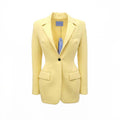 MUGLER YELLOW BLAZER - SIZE 38