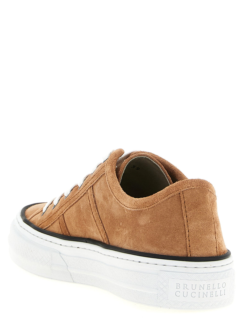 Brunello Cucinelli Women 'Shiny Tab' Sneakers