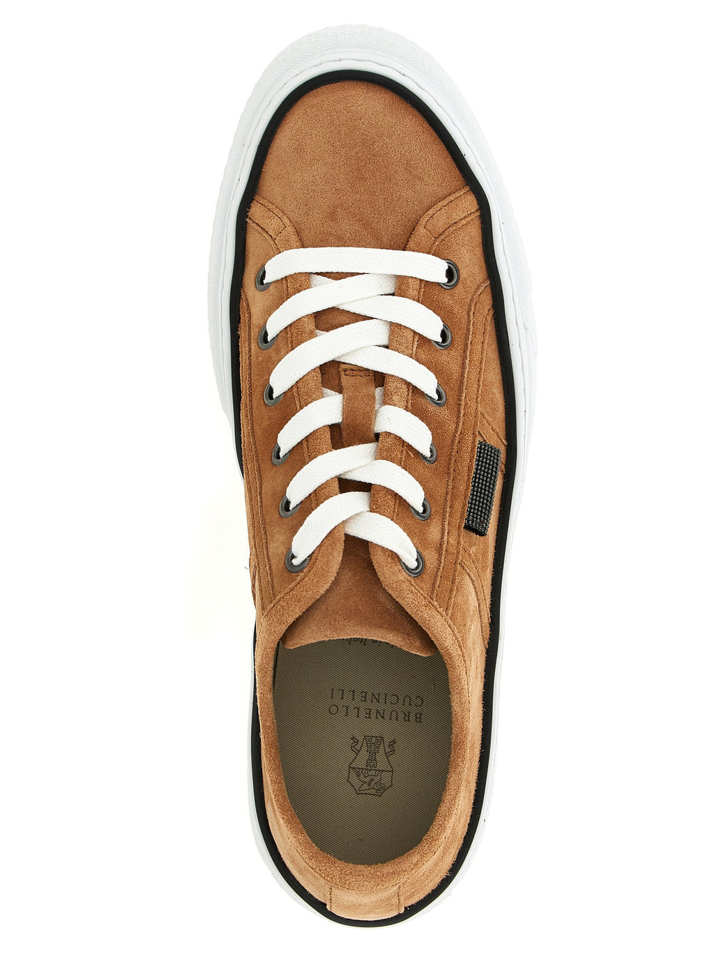Brunello Cucinelli Women 'Shiny Tab' Sneakers