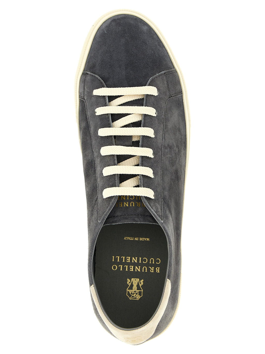 Brunello Cucinelli Men Suede Sneakers